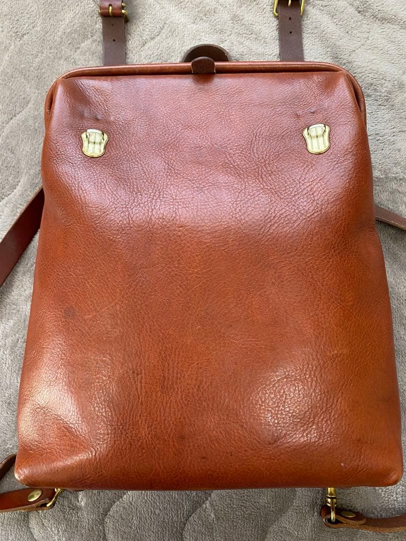 【お値下げ】HERZ ラックスリュック R-143-N ブラウン(内ポケット付)