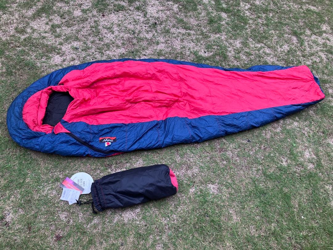 【お買い得】NANGA ナンガ オーロラライト 450DX レッド×ネイビー