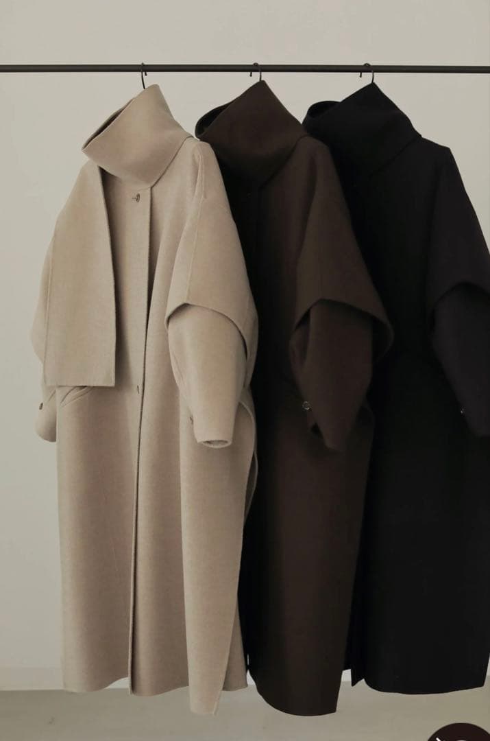 louren ブラウンロングコート