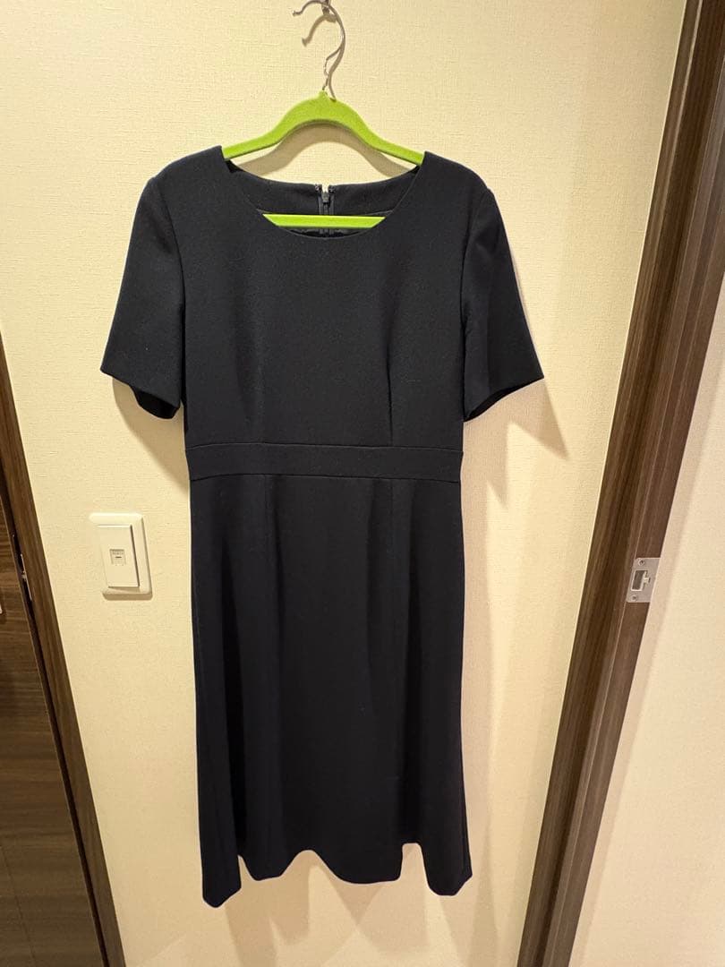 【お値下げ】美品　ANAYI 濃紺　お受験ジャケット&ワンピース36