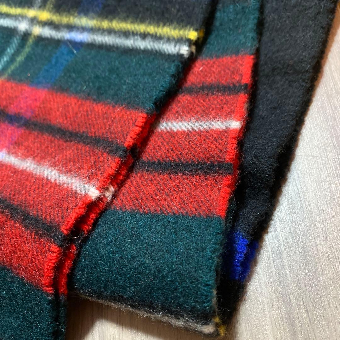 も*こ様 ジョンストンズ オブ エルガン カシミヤ 大判マフラー ショール チェ