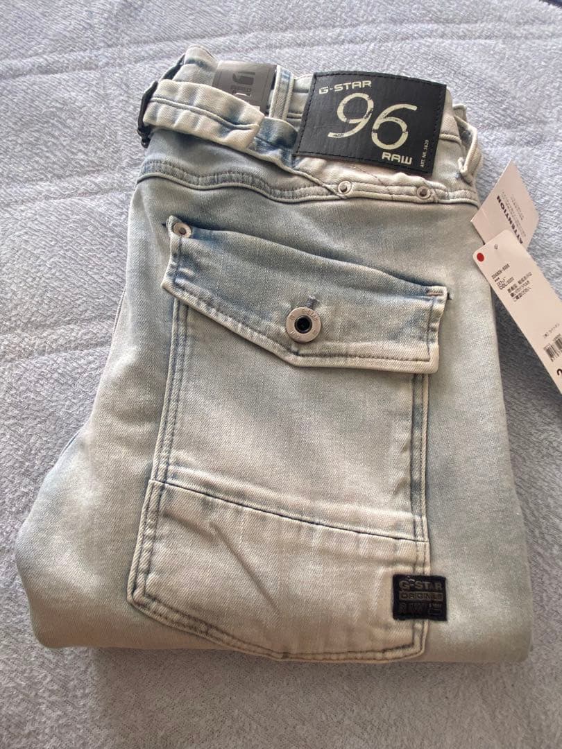 G-STAR 96 RAW ライトブルー スキニーデニム