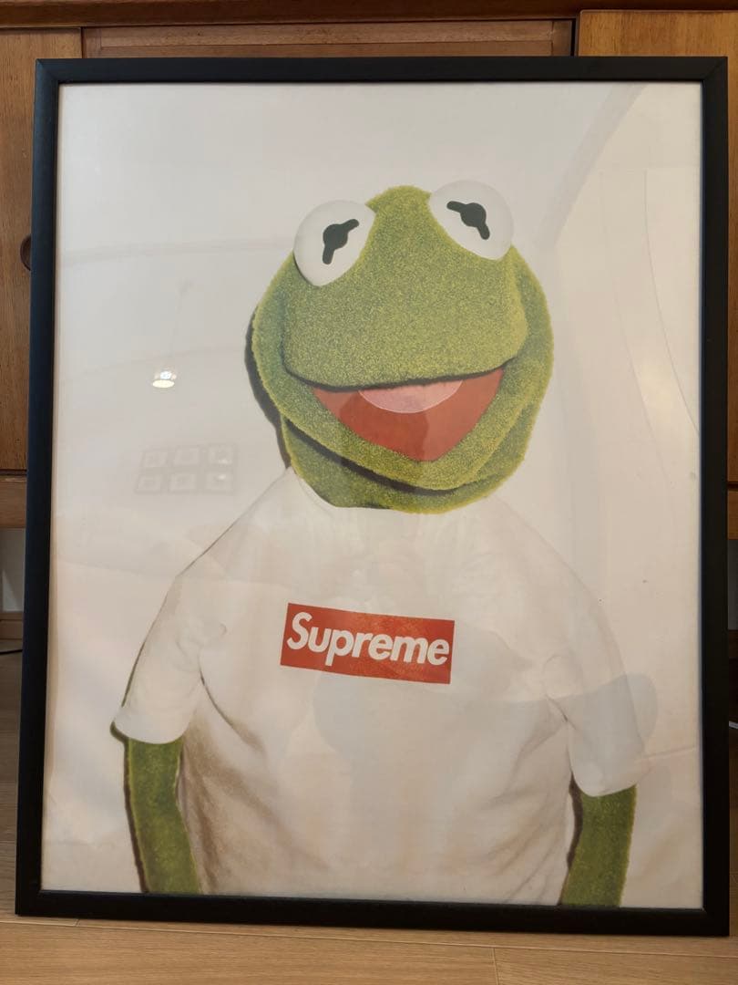ggg　supreme カーミット　ポスター