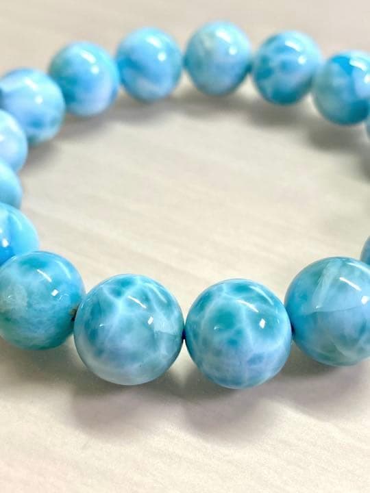 【ken⭐︎kenさん用】ラリマー（ブルーペクトライト）ブレス12mm17粒