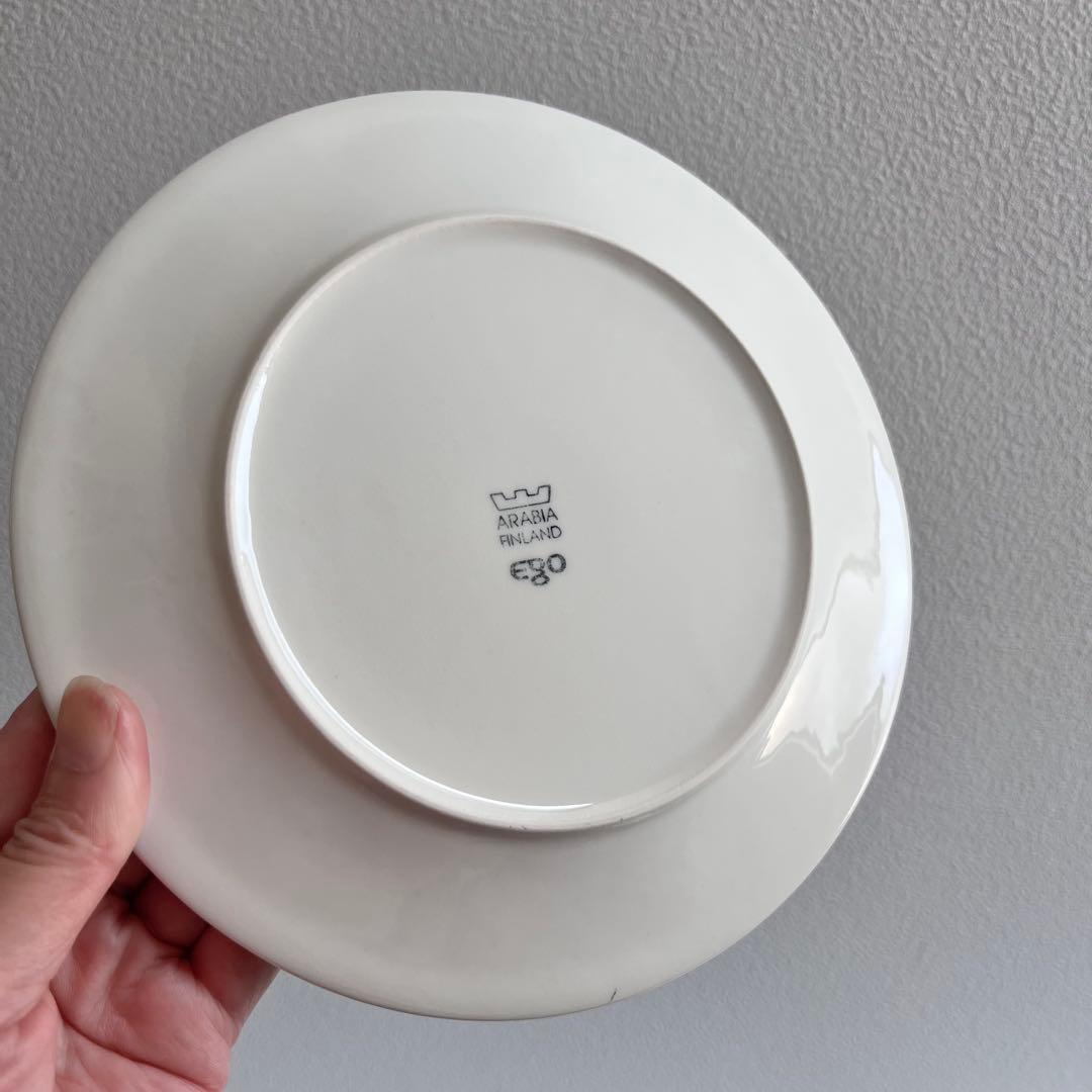 ６枚セットARABIA ego アラビア　エゴプレート19センチ