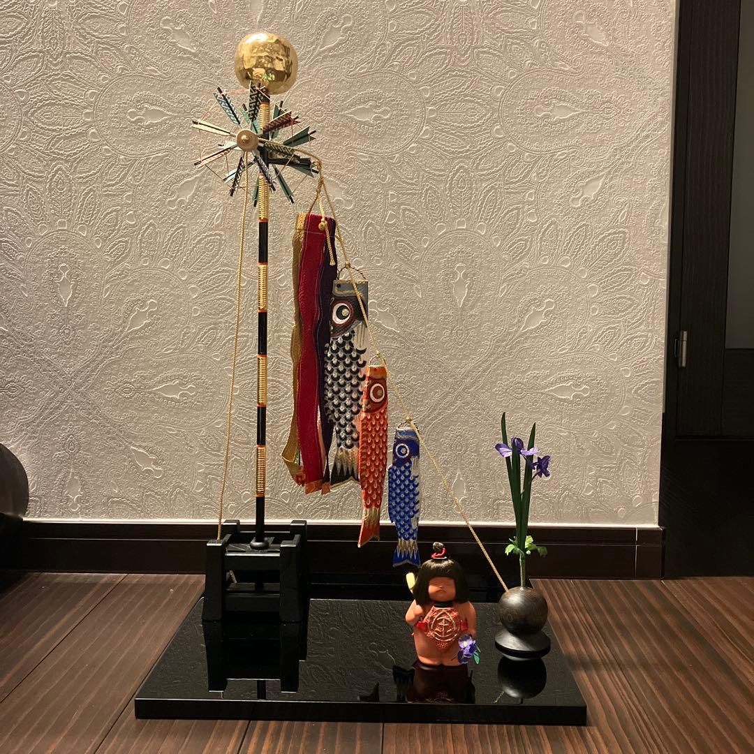 金太郎と鯉のぼり