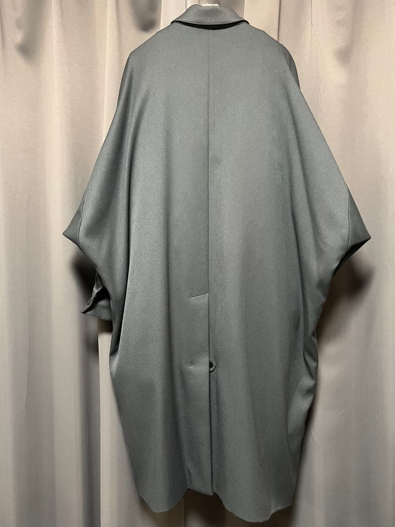 HARE ハレ ライナー付ビッグステンカラーコート ブルーグレー Mサイズ 美品