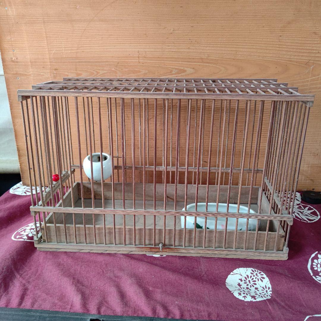 昭和の鳥カゴ