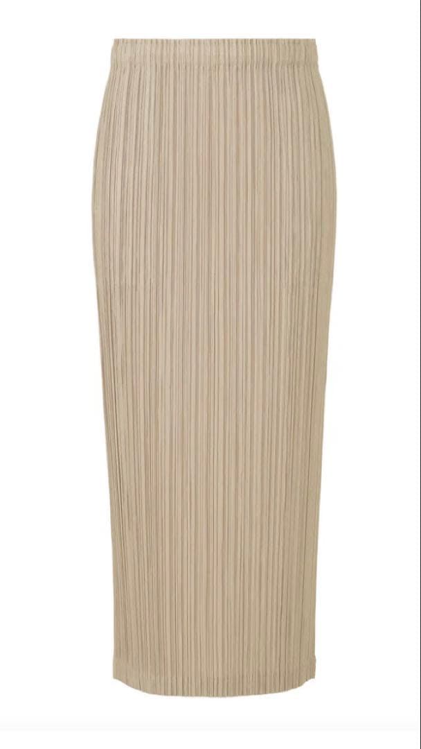 プリーツプリーズ　thicker bottoms 1 グレージュ サイズ4