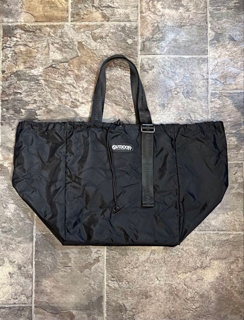 【美品】N.HOOLYWOOD×OUTDOOR PRODUCTSトートバッグ黒銀