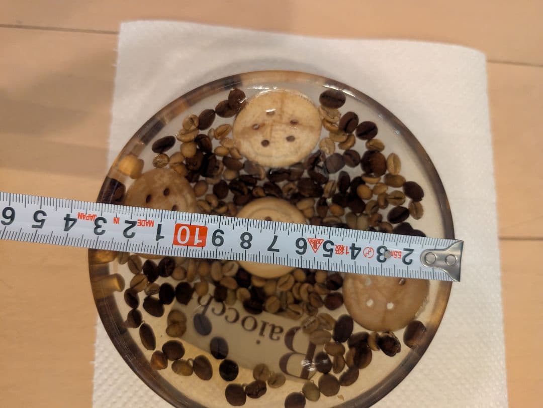 コーヒー豆＆クッキー　ソーサー