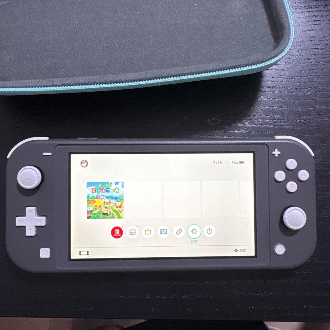 Nintendo Switch Lite 本体 （グレー）+ キャリングケース