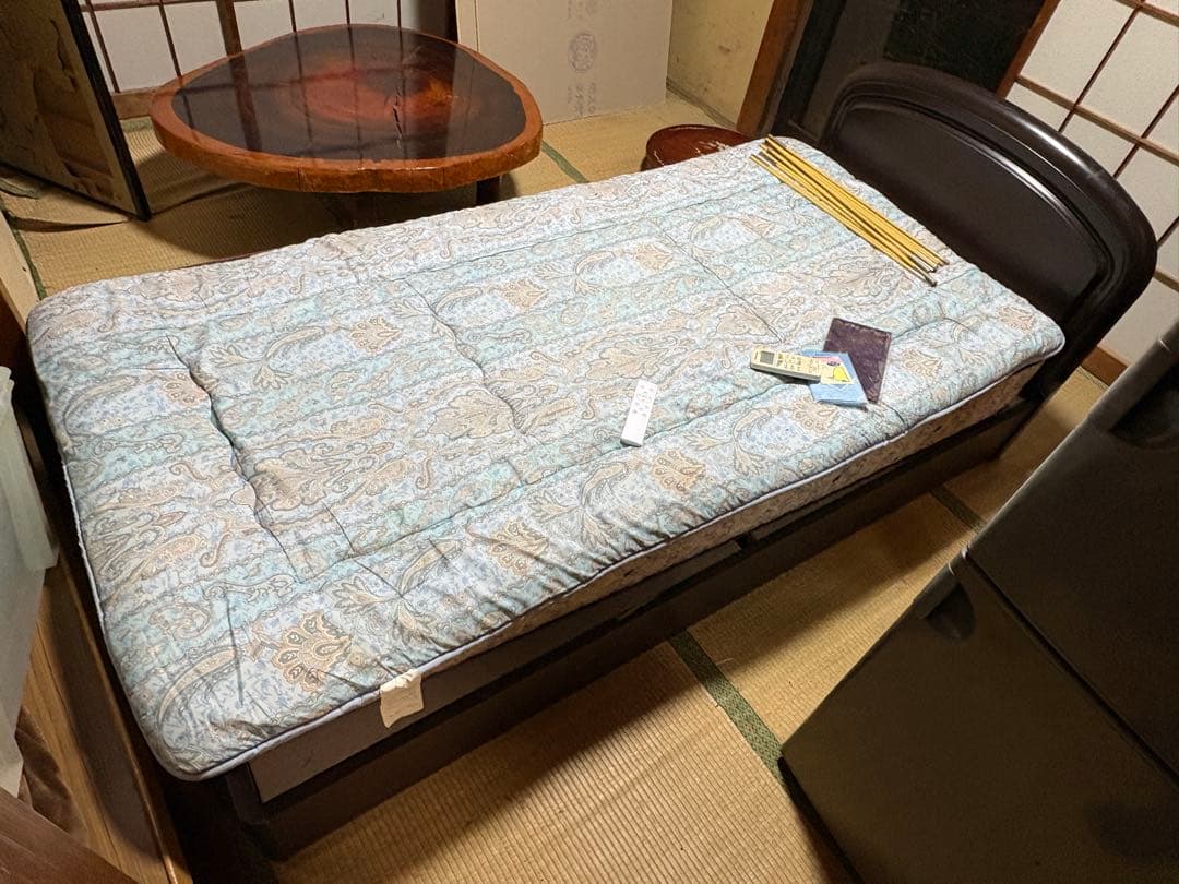 引き取り限定｜シングル相当 ベッド台＋マットレス｜分けて引取OK
