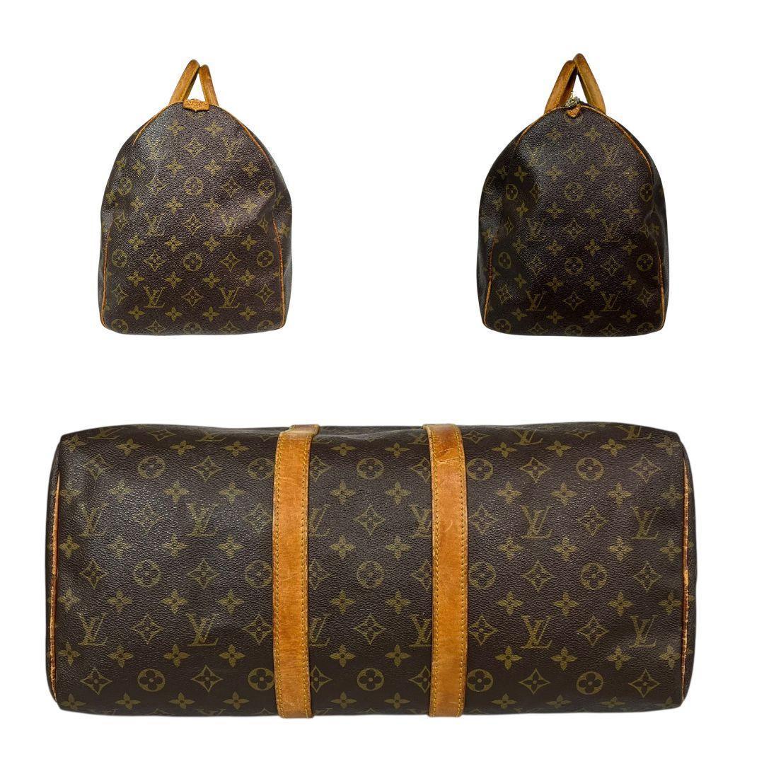 鑑定済　ルイヴィトン　モノグラム　キーポル 45　ボストンバッグ　旅行用バッグ
