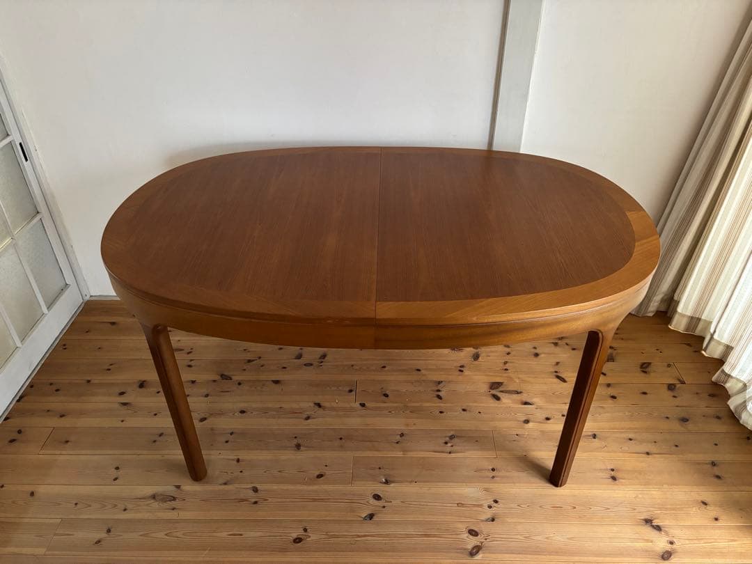 nathan/ネイサン　オーバルエクステンションテーブル