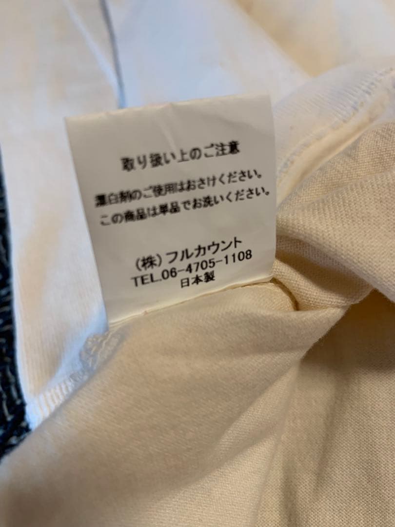 新品 FULLCOUNT フルカウント 長袖 Tシャツ 40 日本製