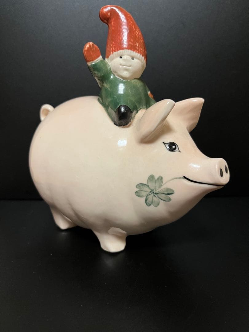 リサラーソン Lisa Larson TOMTE with PIGGY