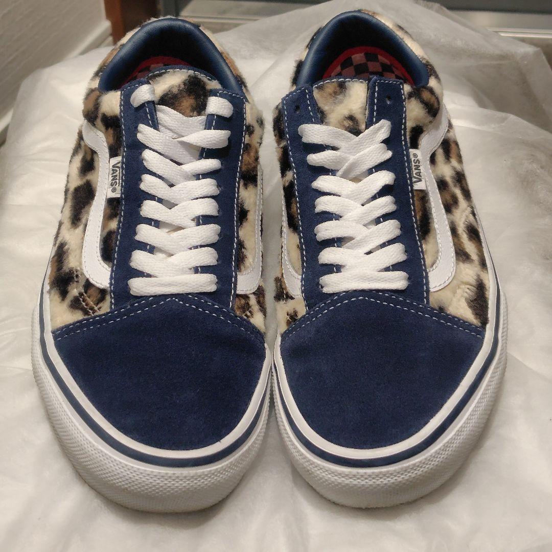 【稀少・美品】Supreme × Vans Leopard Old Skool