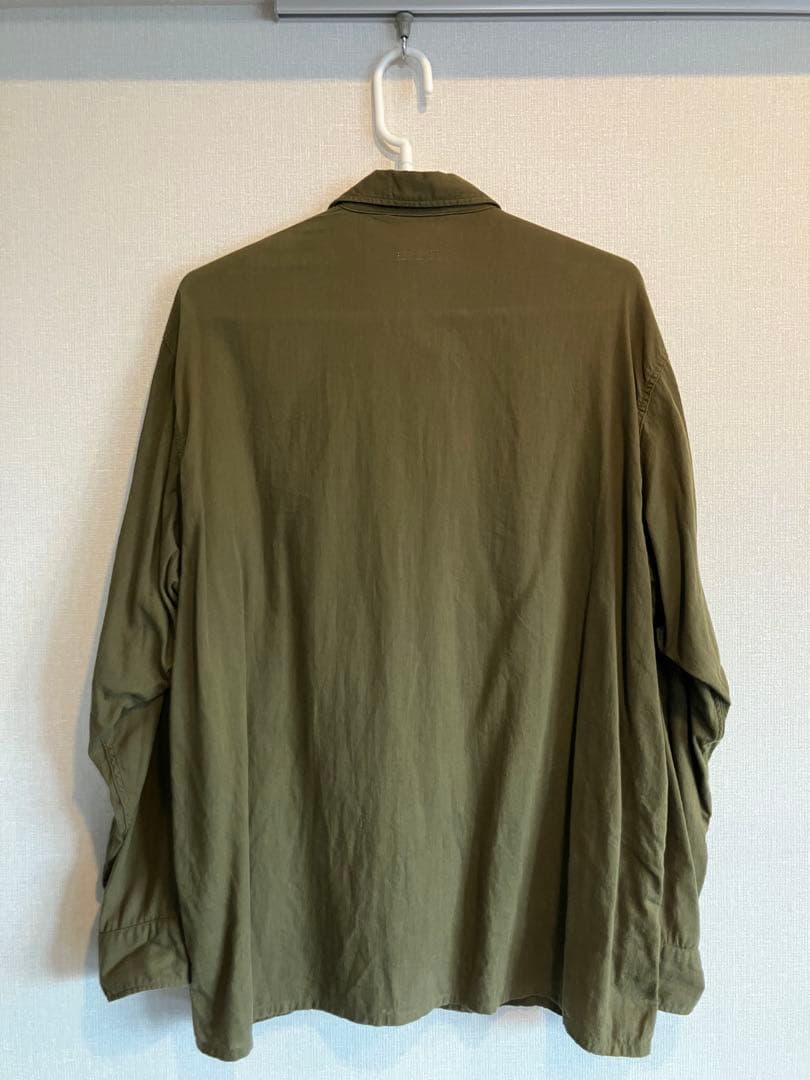 comoli ベタシャン CPOシャツ Olive