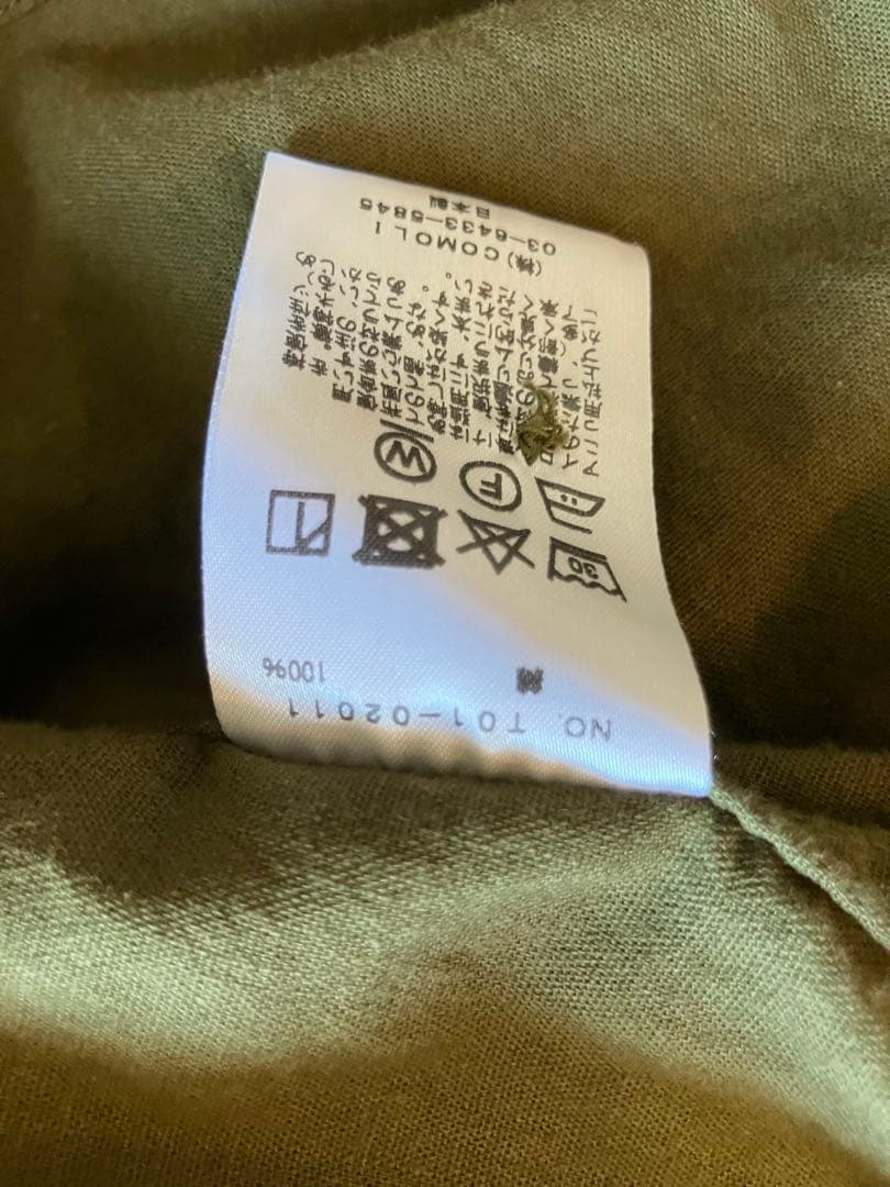 comoli ベタシャン CPOシャツ Olive