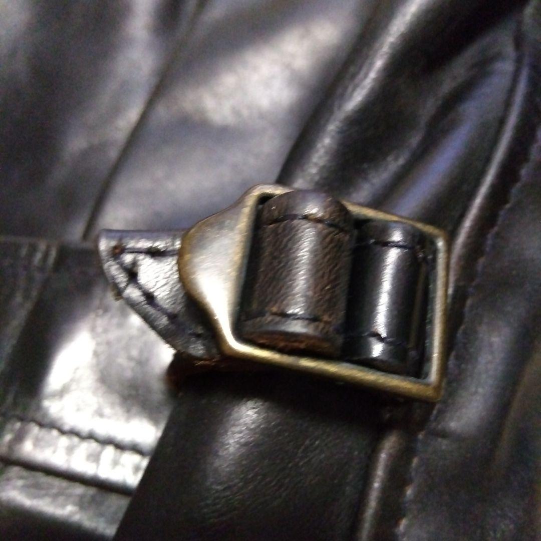 34inch STF エアロレザー ハーフベルト 馬革 Halfbelt 茶芯