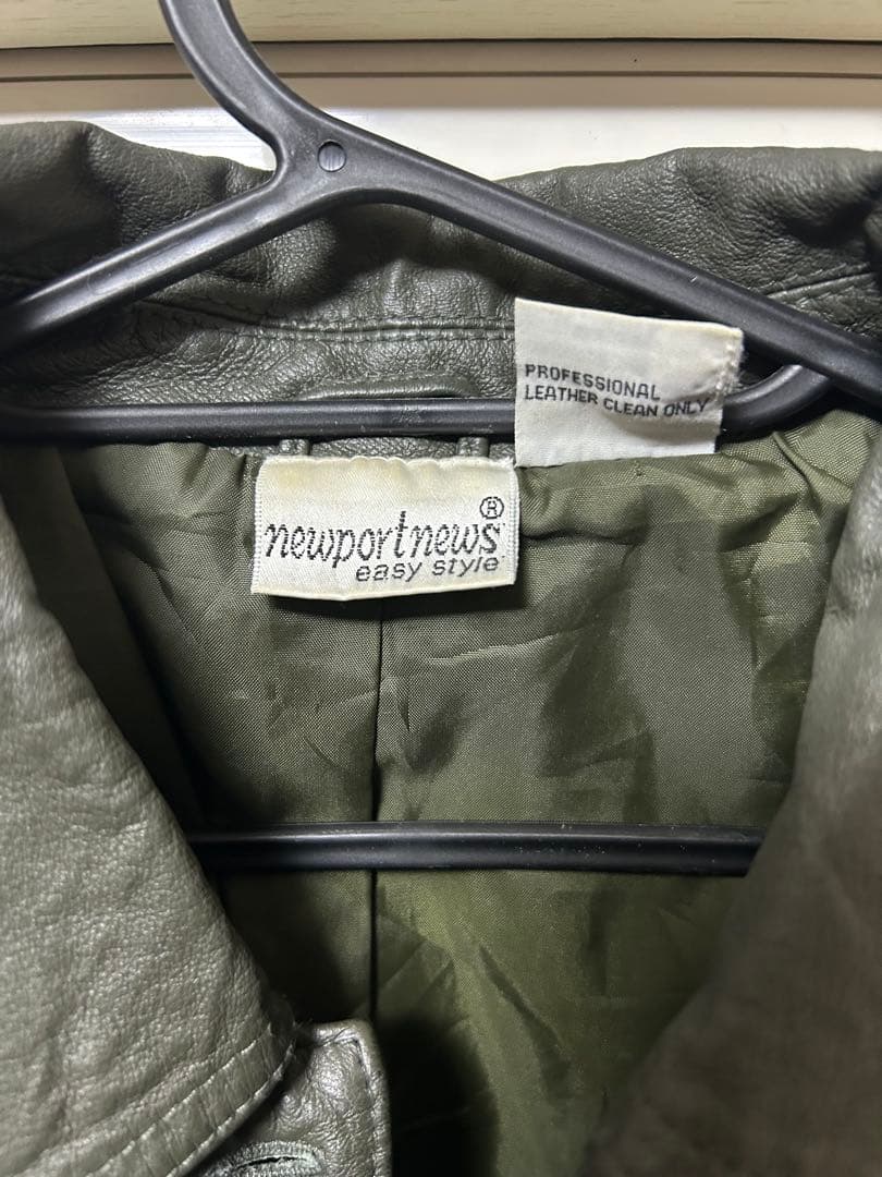 レザージャケットarchiveショート丈 grunge y2k