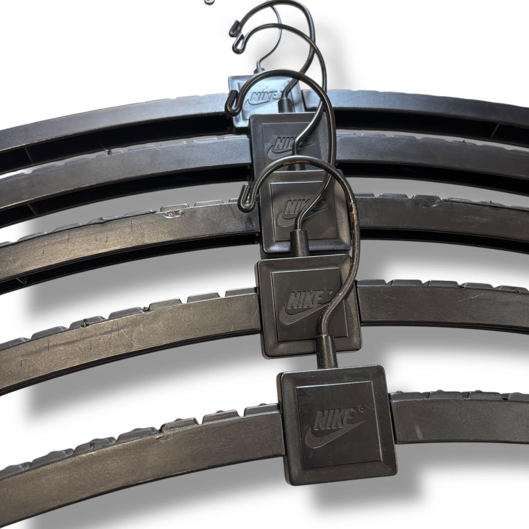 【NIKE】非売品 店頭販促用 90s〜 ロゴ刻印 衣類ハンガー 5本セット