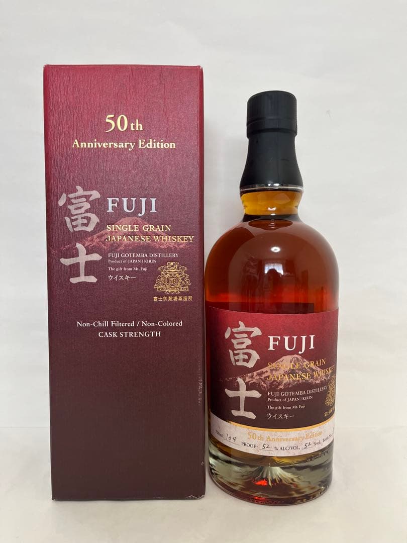 【新品】富士　シングルグレーンウイスキー　FUJI 50th