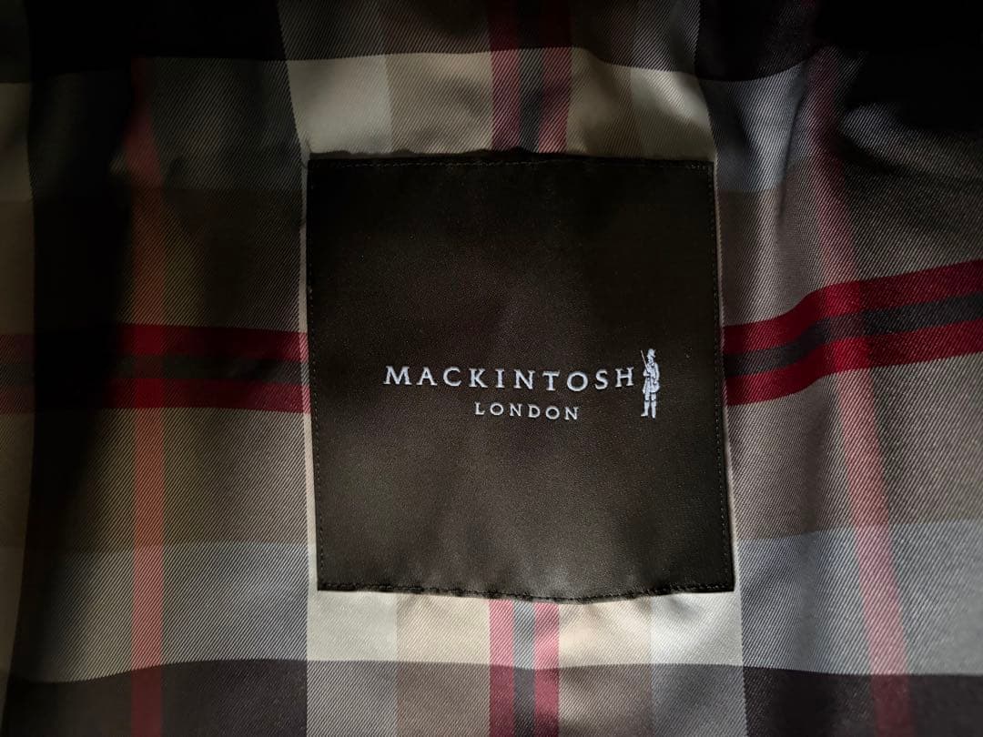 うさお【美品】マッキントッシュ ロンドン ダンケルド ブラック