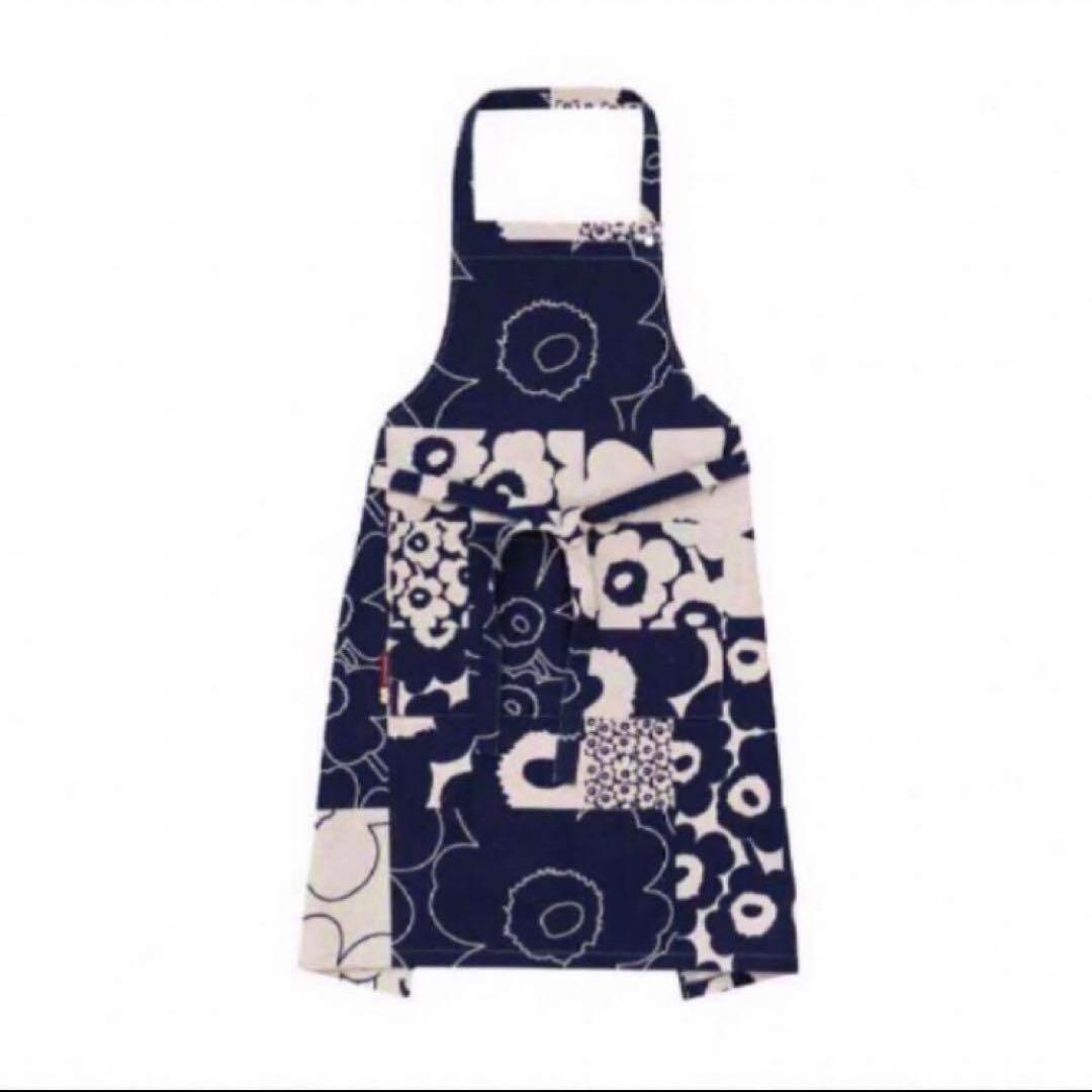 新品 マリメッコ ウニッコ エプロン 60th Unikko Kollaasi