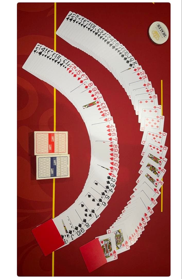 WPTポーカートランプ　赤・青 5セット ※セール中