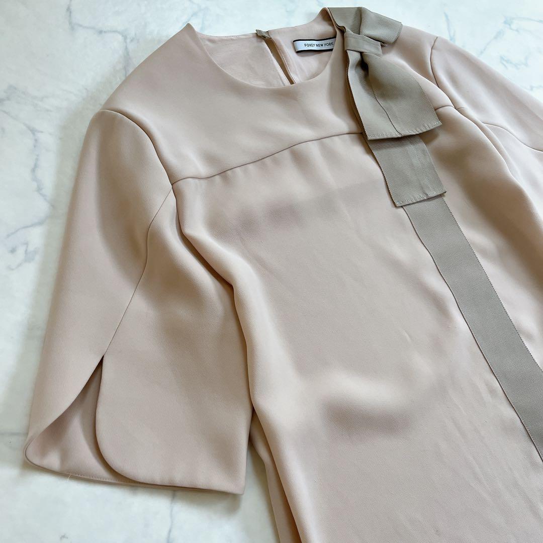 Rukia FOXEY NEW YORK フォクシー ブラウス リボン