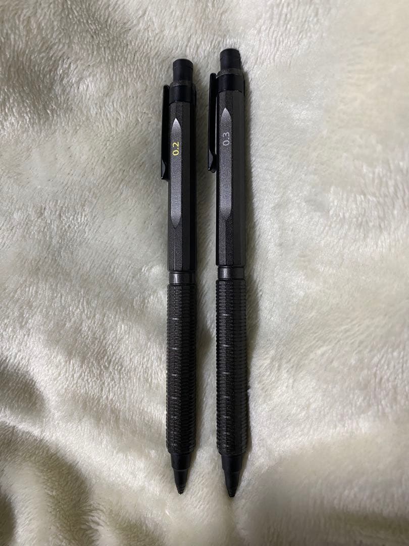 畑*様 【限定色ガンメタ】ぺんてる オレンズネロ 0.2/0.3 2本セット（要