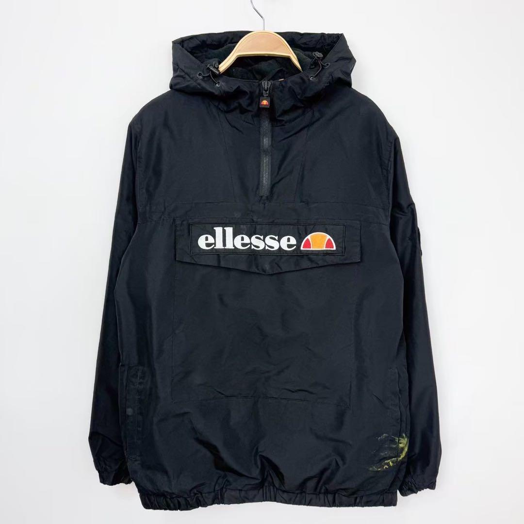 ellesse エレッセ ハーフジップ アノラックパーカー プルオーバー S72