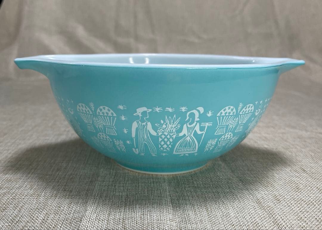 食器 Vintage Pyrex Butterprint Cinderella 4pc