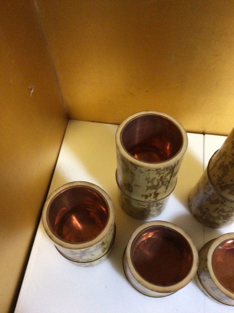 竹花入 五分割 短五菅 花器 紙箱付き