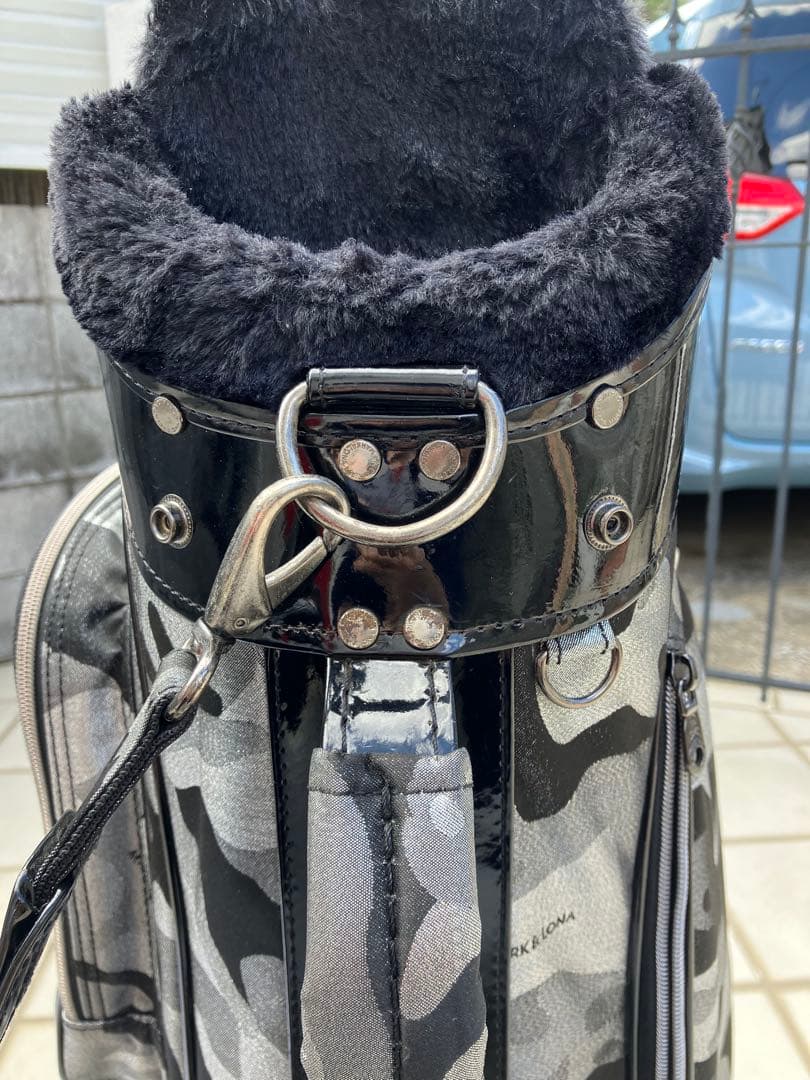 ★マーク&ロナ★ブラックカモ★スタンドキャディバッグ★