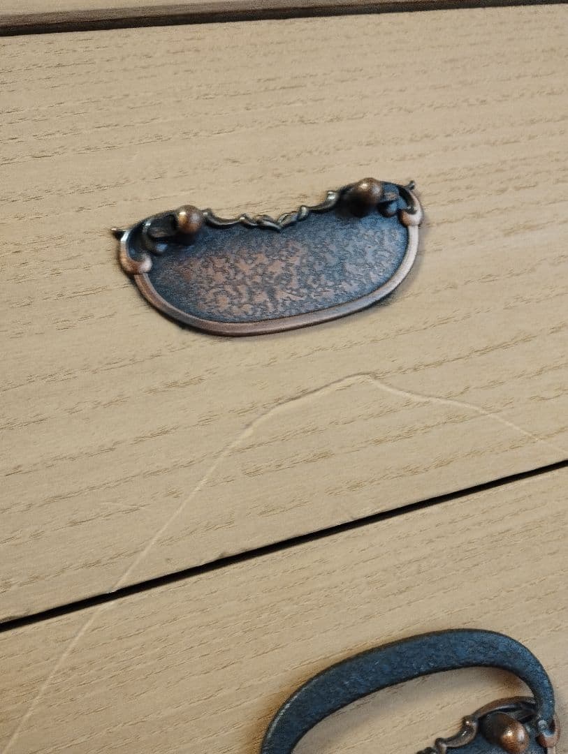 モンシロ　　桐タンス 3段引き出し　訳あり　処分価格