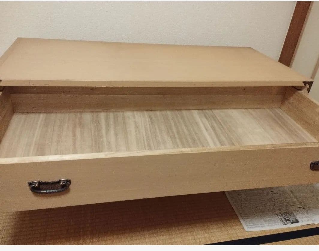 モンシロ　　桐タンス 3段引き出し　訳あり　処分価格