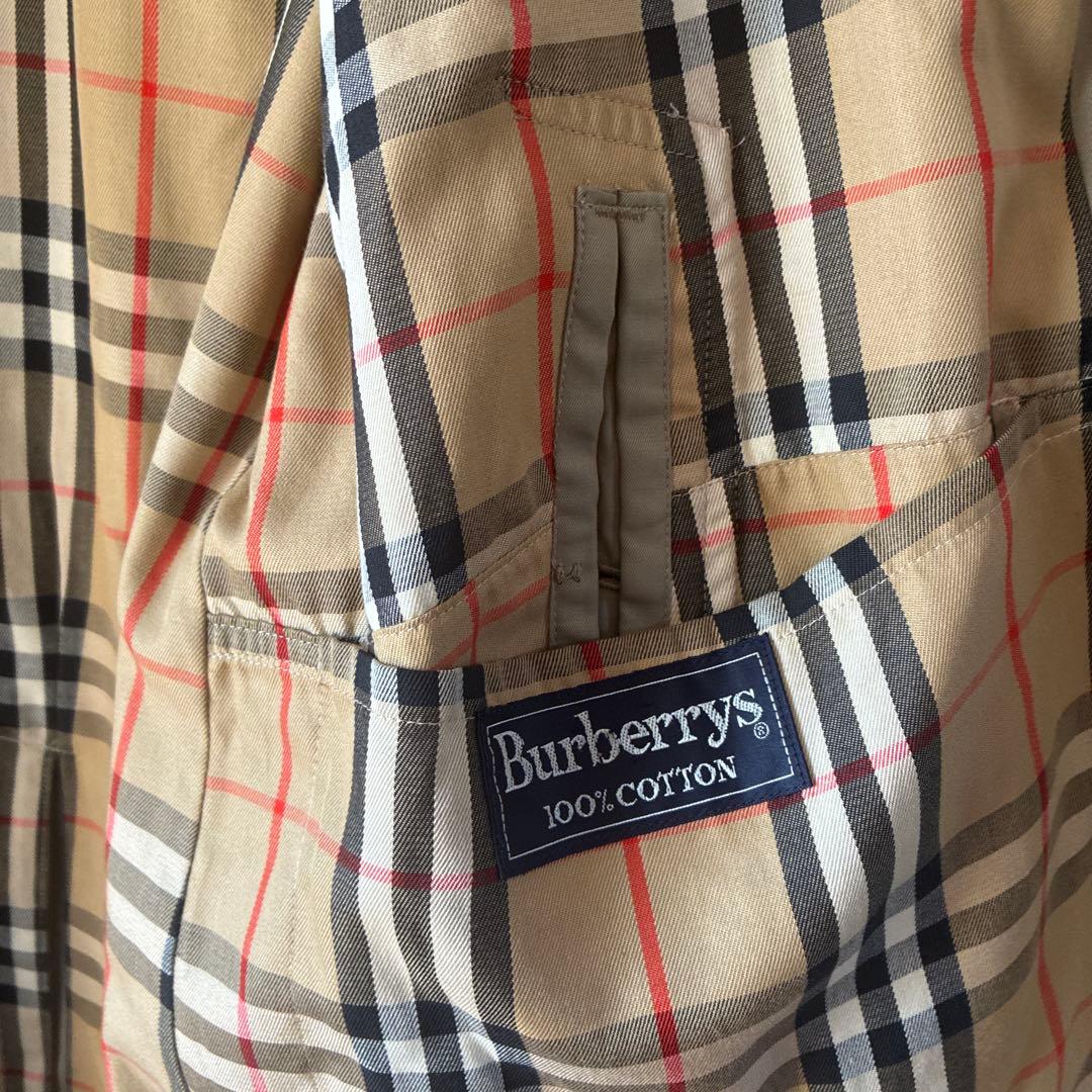 バーバリーズBurberrys ステンカラーコート　イングランド ビンテージ