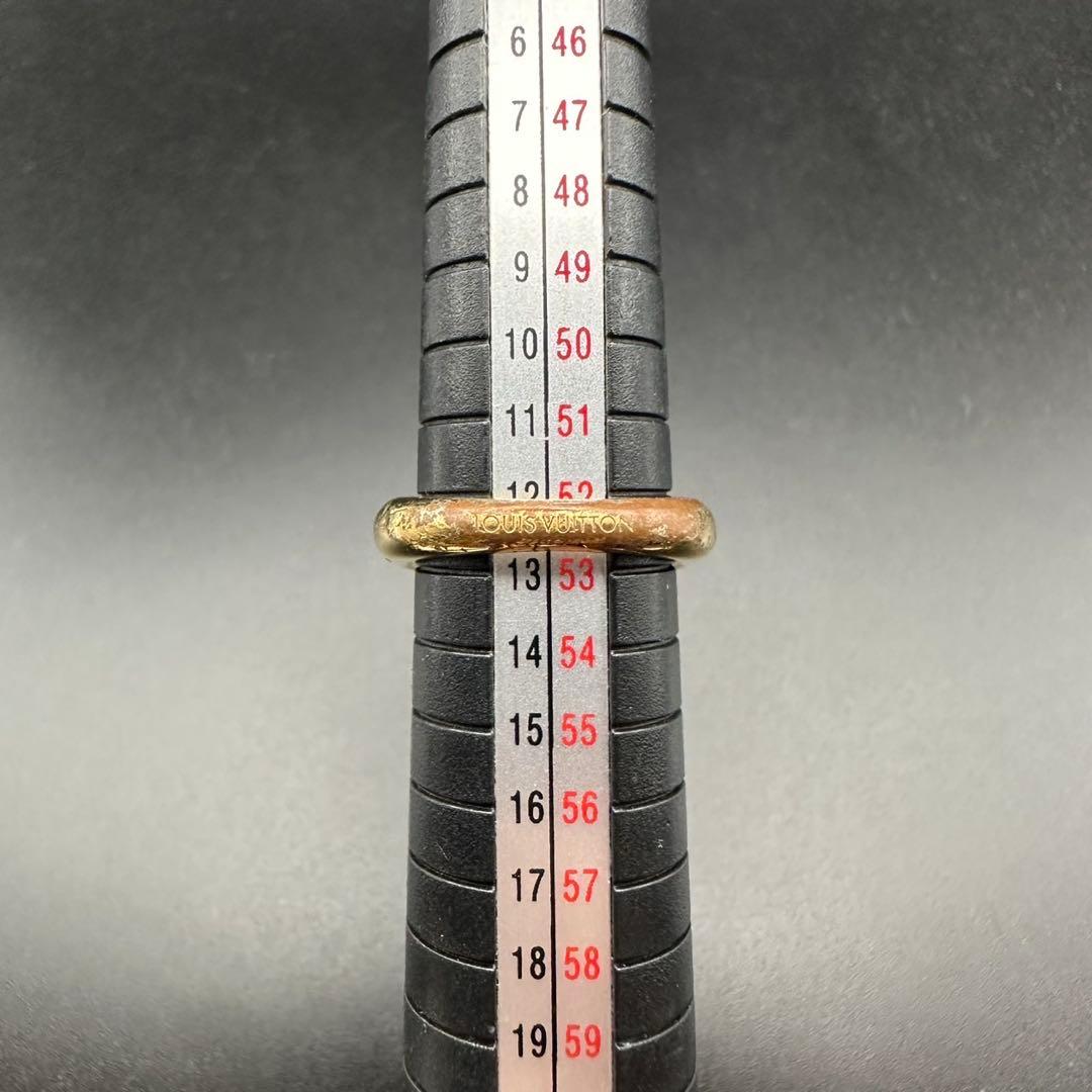 美品✨　ルイヴィトン　リング　指輪　M68924　ロゴ　刻印　1339