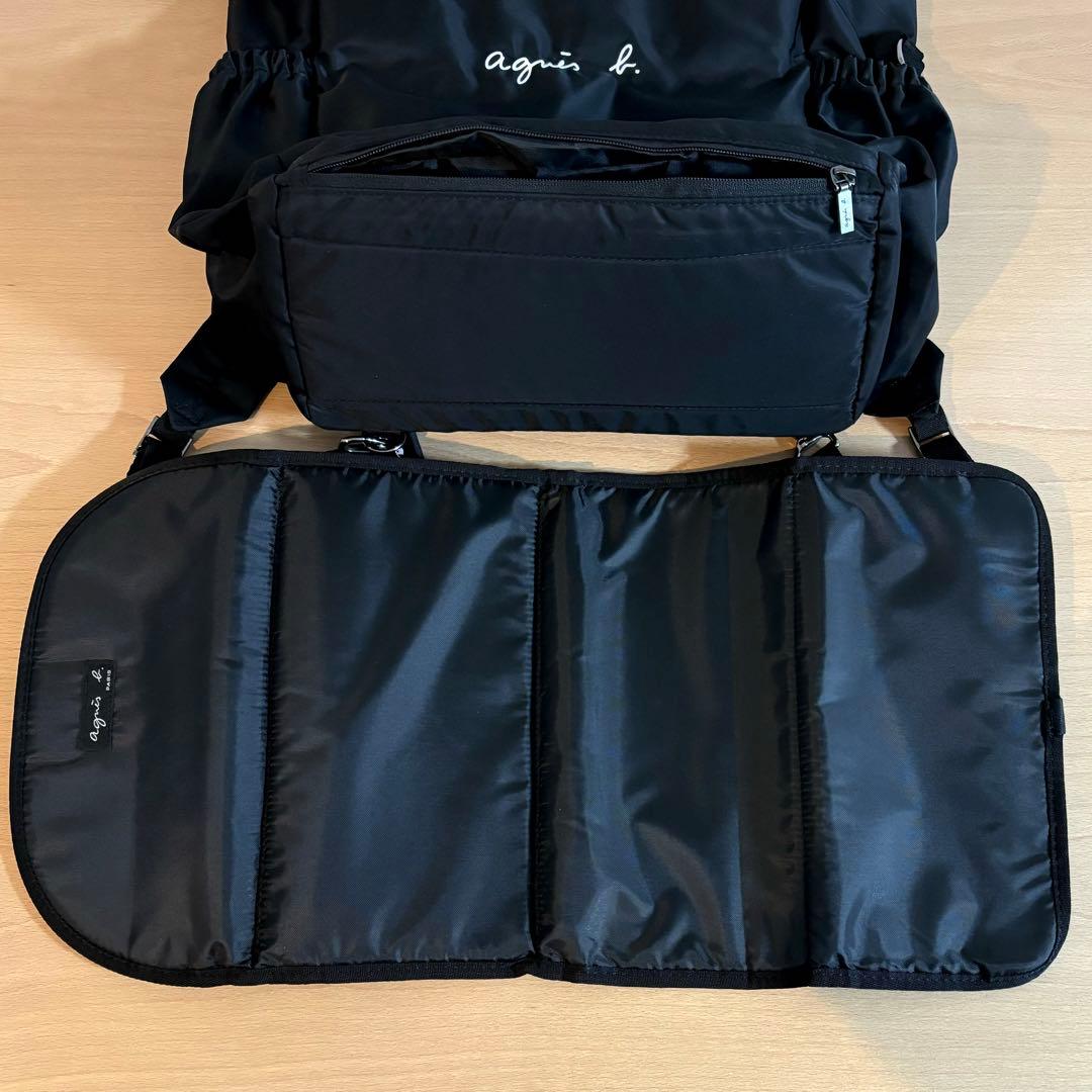 agnes.b 美品 マザーズバッグ リュック 2WAY