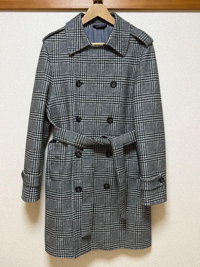 Circolo 1901 グレンチェック トレンチコート 46