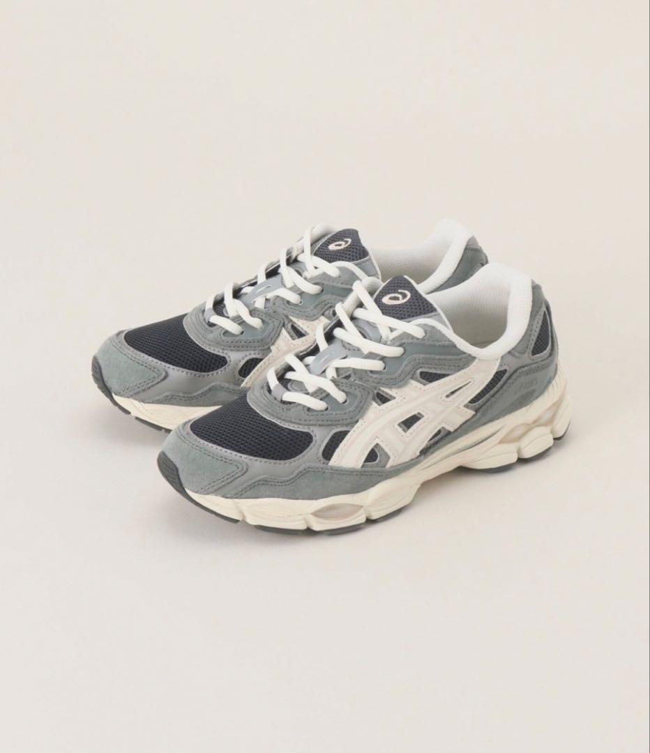 ASICS GEL-NYC アシックス　グレー　ホワイト　25cm