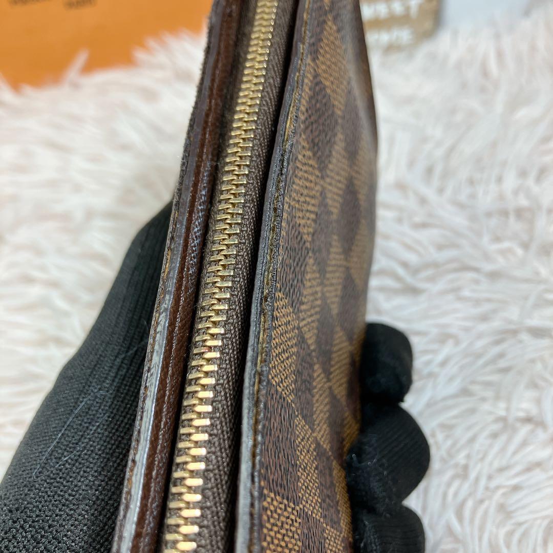 ルイヴィトン ダミエ ポルトモネ ジップ ラウンドファスナー ウォレット 長財布