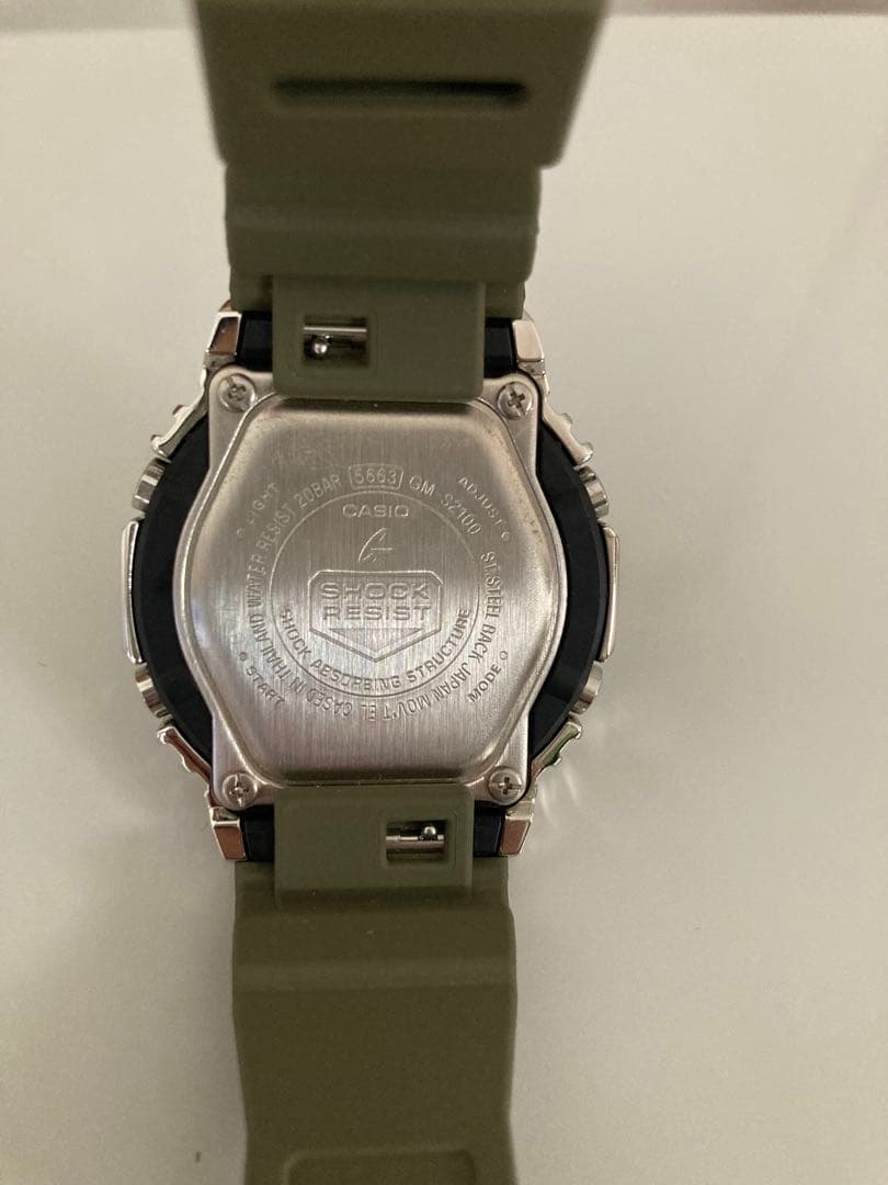 G-SHOCK 電池式 GM-S2100 ユニセックス カーキ 箱無し