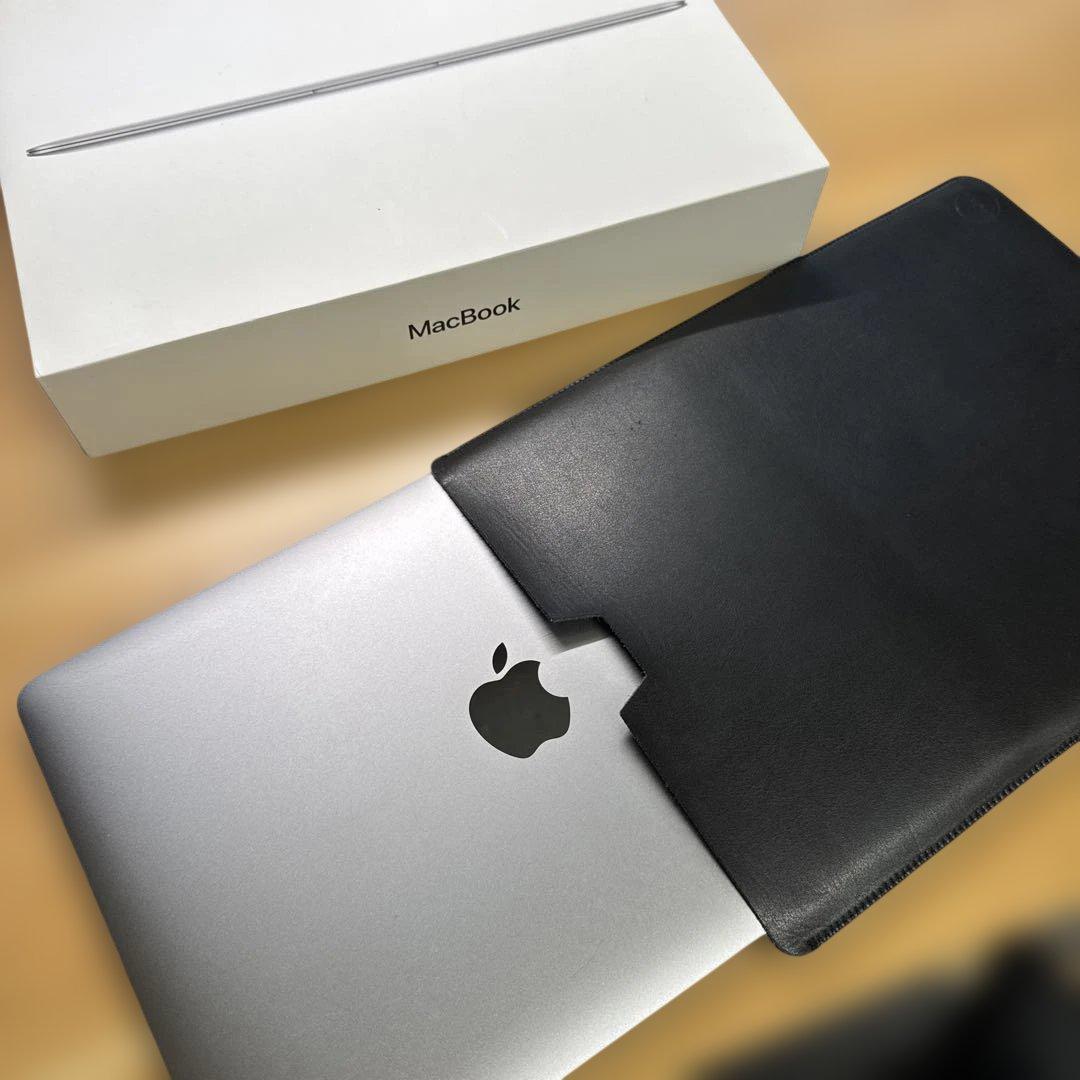 【美品】MacBook12 2017年 i5/8GB/512GB（ケース付き）