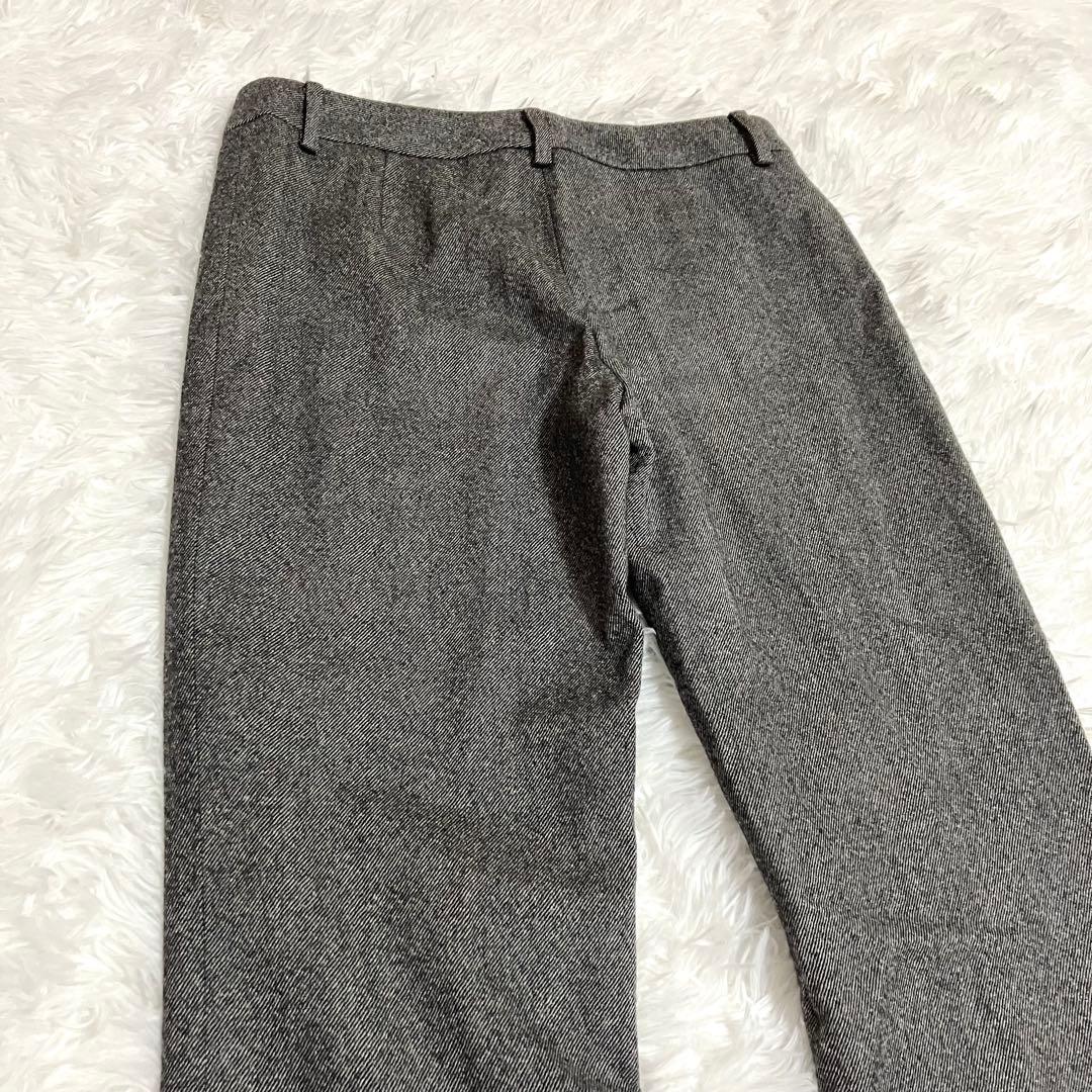 アンタイトル　パンツスーツセット　グレー　カシミア　未使用スーツジャケットパンツ
