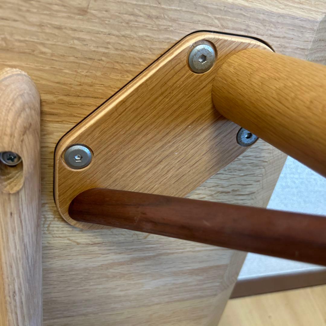 ACTUS 日進木工 WHITE WOODシリーズ　リビングテーブル