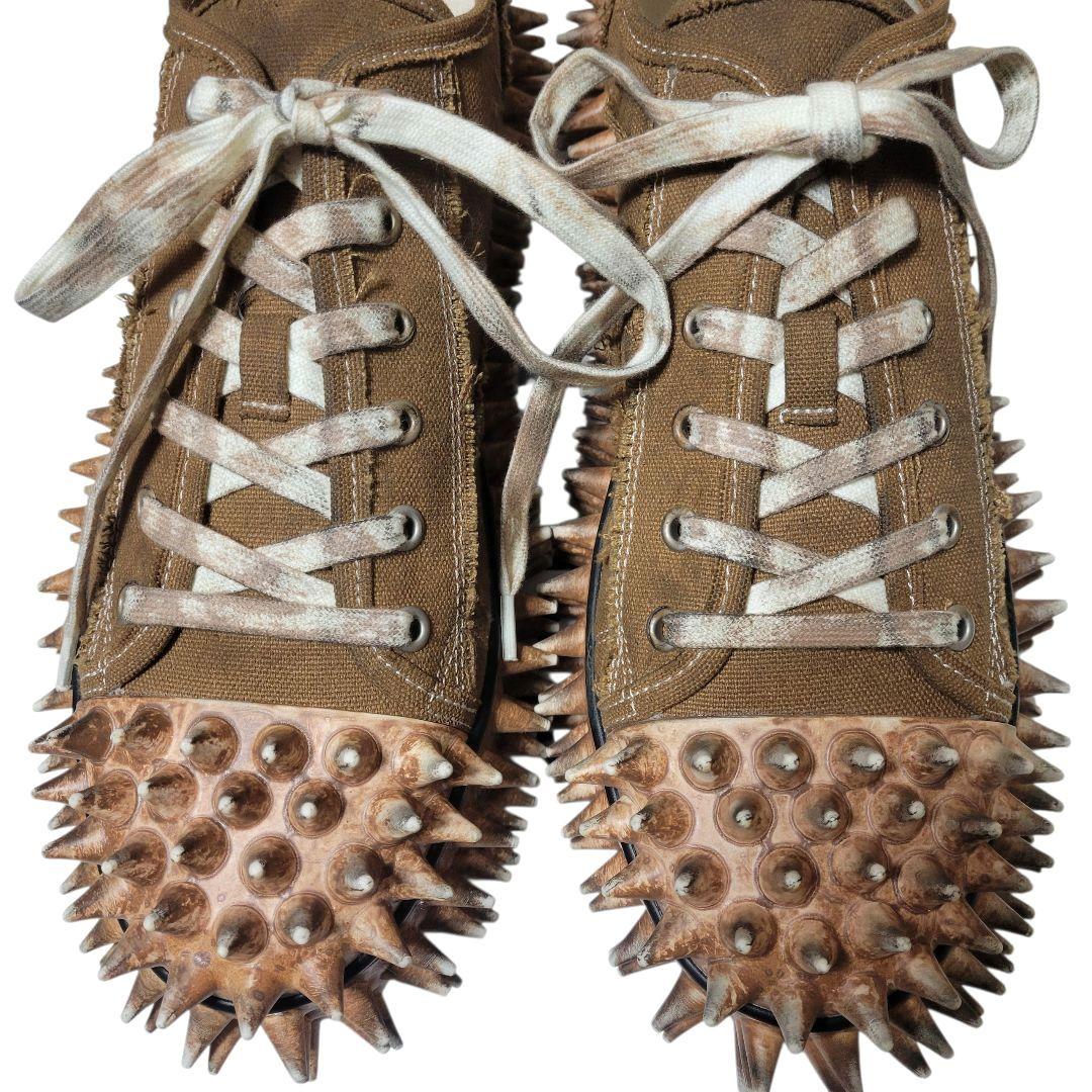 ● 26SS●doublet●SPIKE SNEAKER ブラウン 26.5㎝